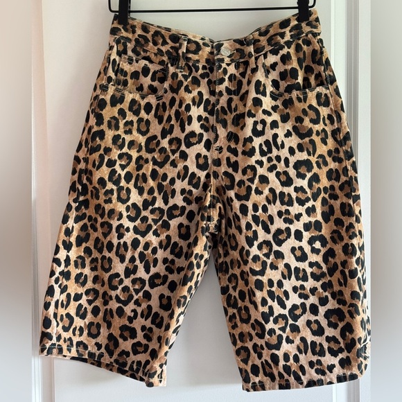 MNG Animal Print Jacket and Bermuda jeans - Picture 4 of 14